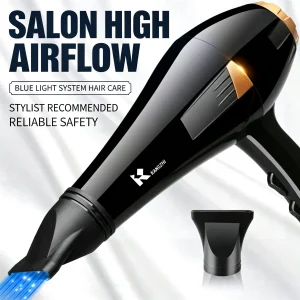 VIHAM Professional Salon Hair Dryer | High-Power Fast Drying, Blue Light Hair Care, CCC Safety Certified