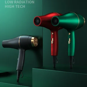 VIHAM Professional 2300W Negative Ionic Hair Dryer | Turbo Fast Drying, Collagen Care, Low Radiation, Multi-Color
