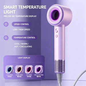 VIHAM Ultra High-Speed Hair Dryer | 110,000 RPM Motor, 30m/s Airflow, High-Concentration Negative Ions